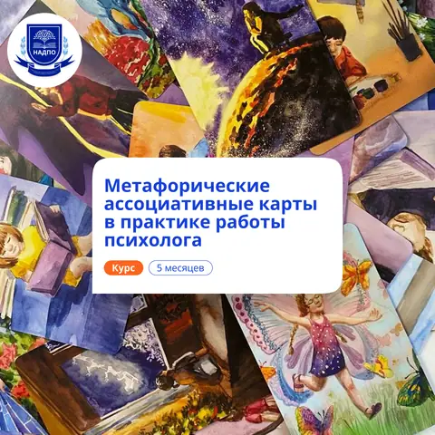 Метафорические ассоциативные карты. Переподготовка — НАДПО